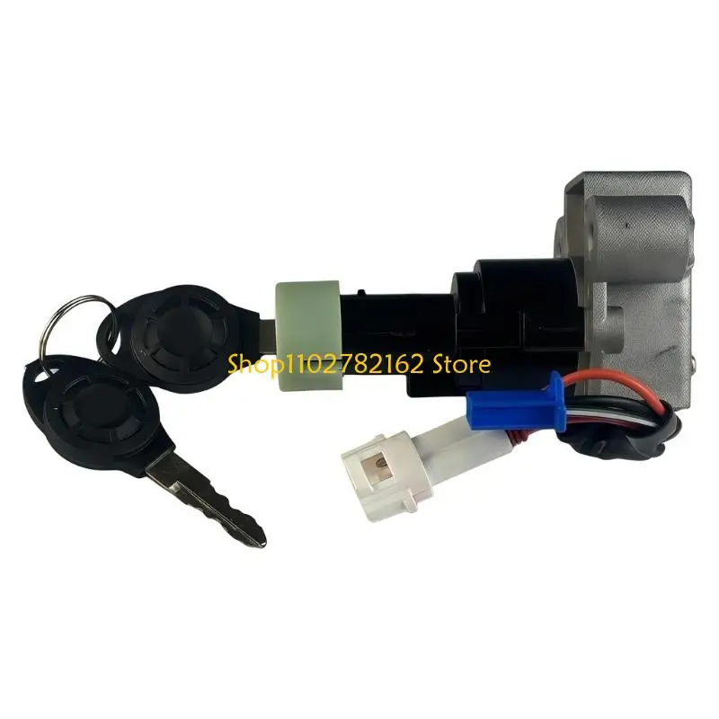 547B Motorcycle Ignition Starter Lock Assembly with 2 Keys for 49cc 50cc Repair Use 5