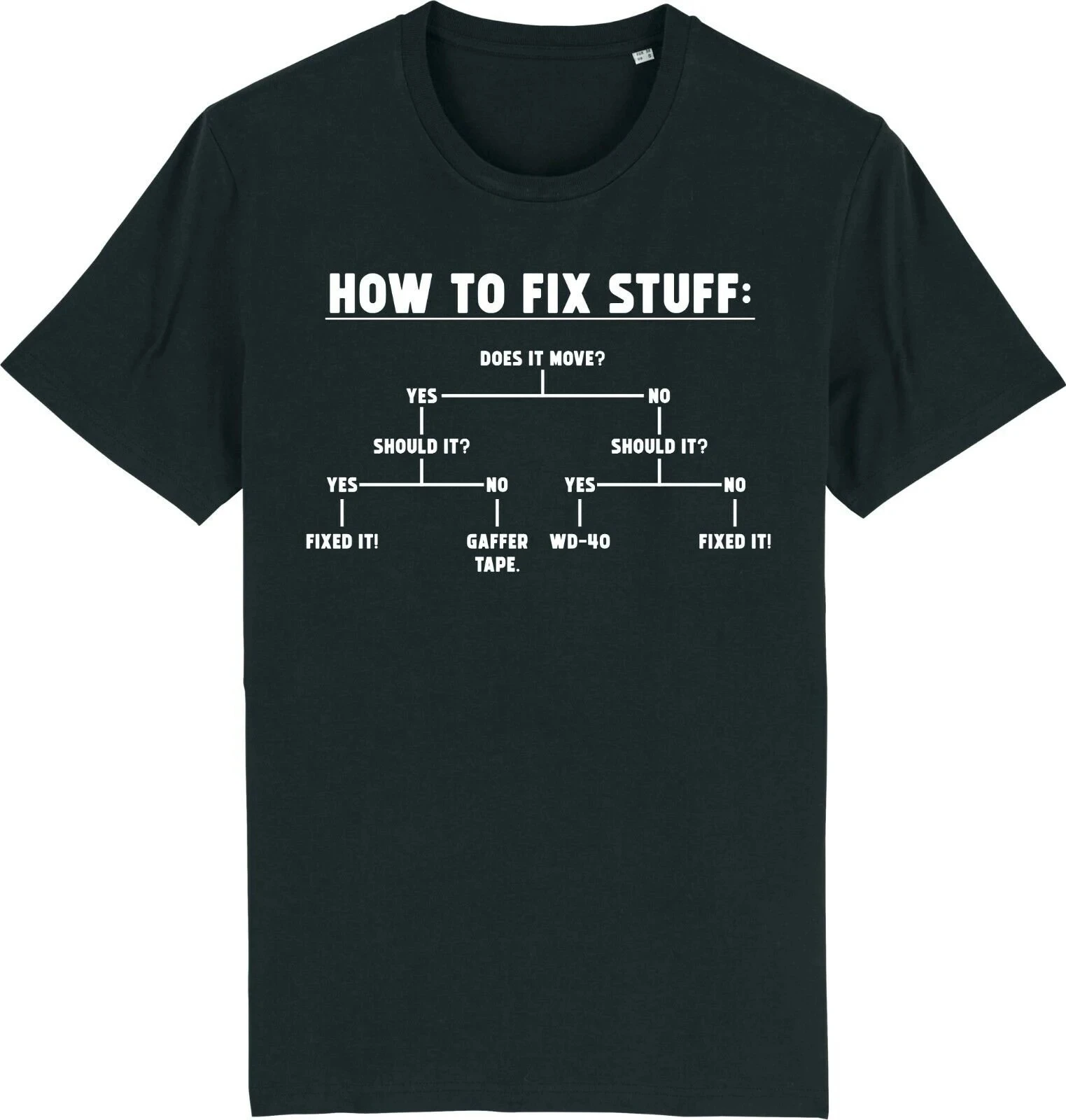 Summer Casual Fashion: How To Repair T-shirts, Funny DIY, DIY Engineers, Builders, and More for Loose Round-neck Tops