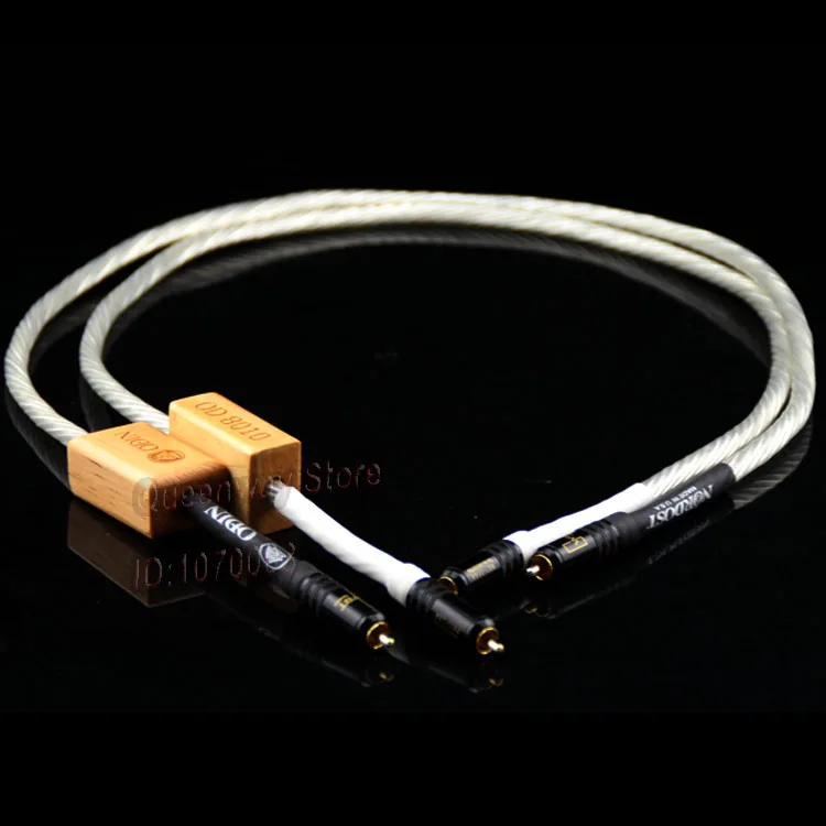 Nordost ODIN HIFI signal cable audio cable silver plated OFC signal cable 1m/1.5m/2m for choose