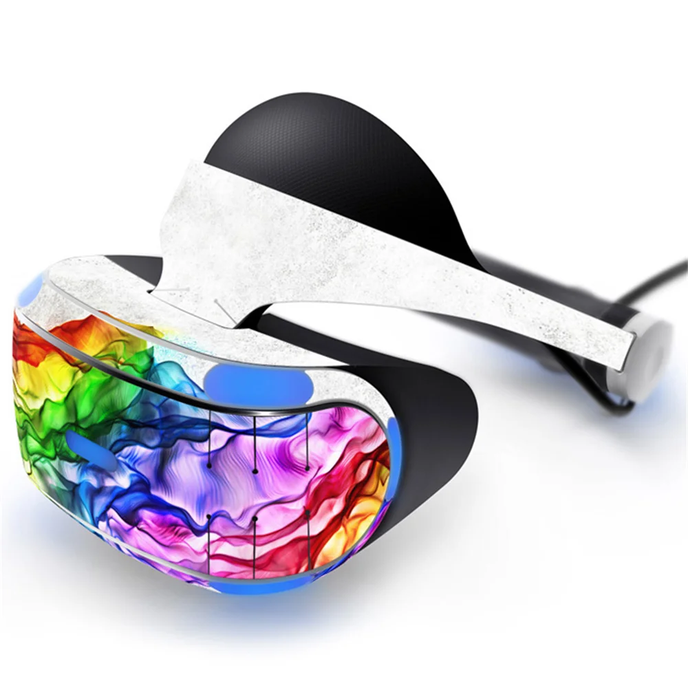 Виниловая наклейка для PS VR гарнитуры, контроллера, ПВХ наклейка, милая мультяшная пленка, защитная пленка, стикер PS VR, аксессуары
