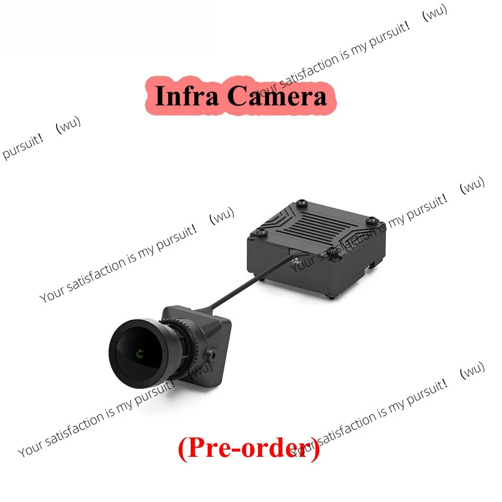 Camera AI module, aircraft model simulation night vision black and white matte camera FPV traverser