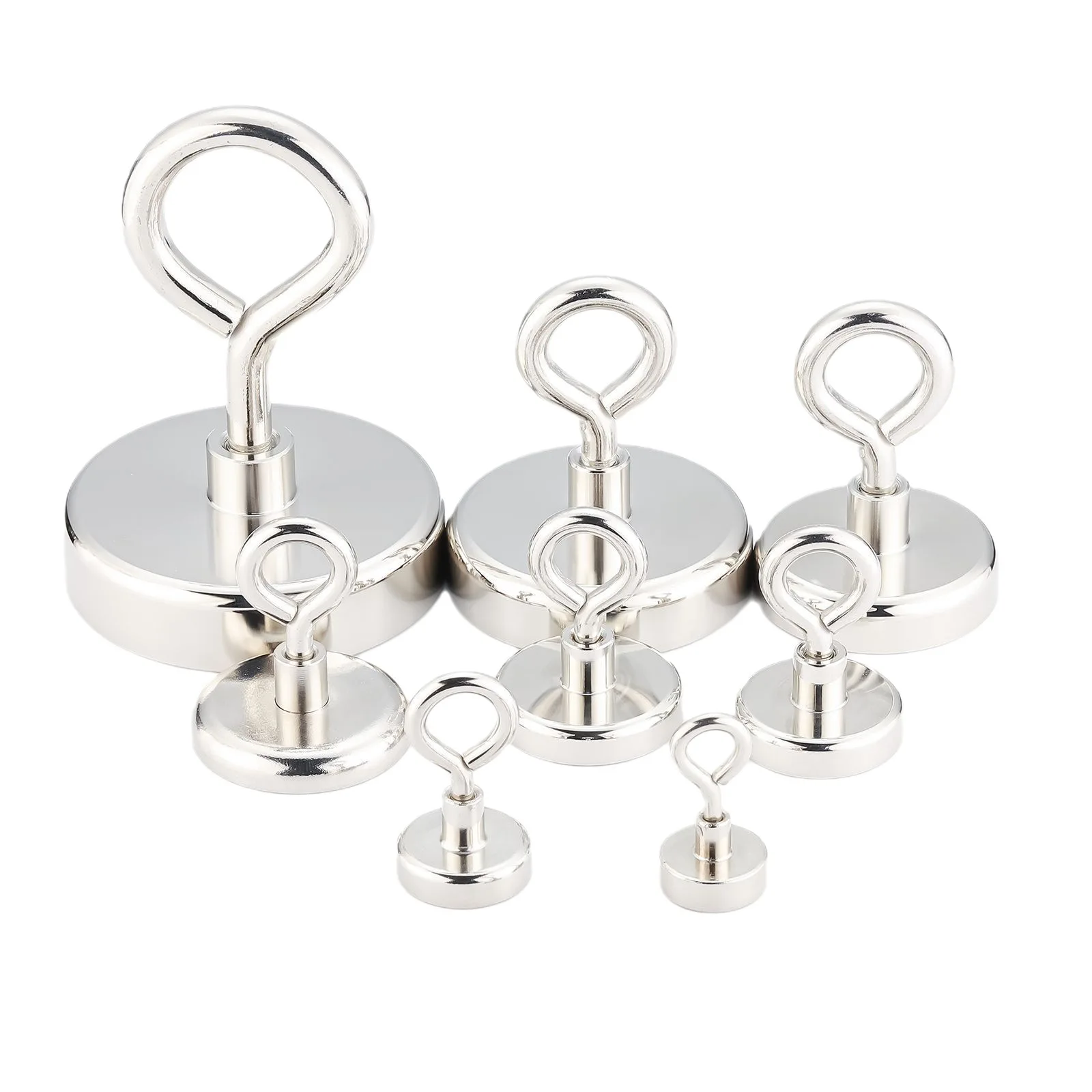 

Strong Neodymium Fishing Magnets, Pulling Rare Earth Magnet High Power for Retrieving in River and Magnetic Fishing