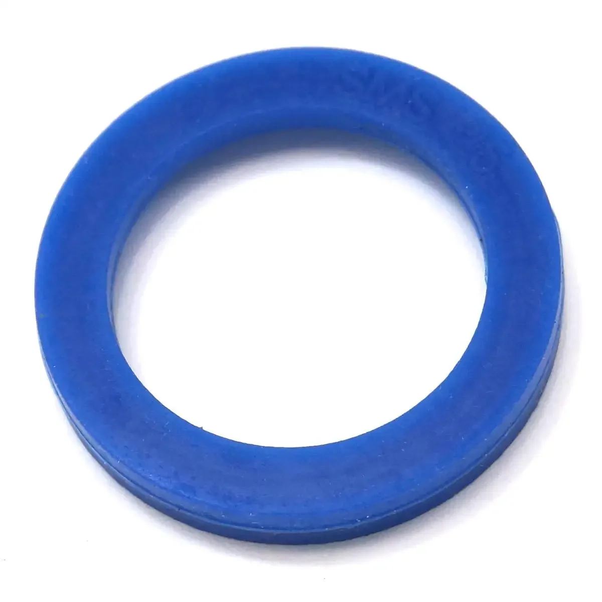 5pcs Fit 25mm O/D Sanitary SMS Socket Union Blue Silicone Flat Gasket Ring Washer