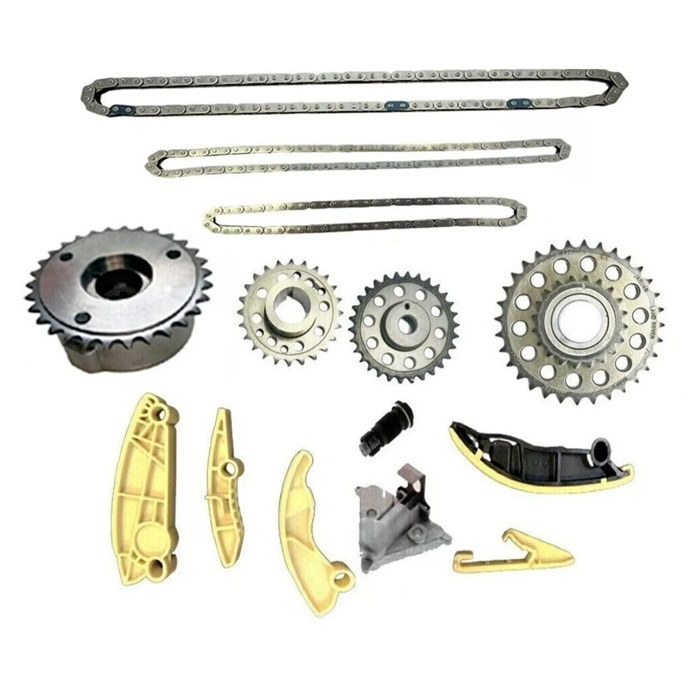 Timing Chain Kit VVT Gear Fit For JAGUAR LAND ROVER E-PACE XE XF DEFENDER DISCOVERY RANGE ROVER 2.0L I4 Diesel 2.0T 2014-2024