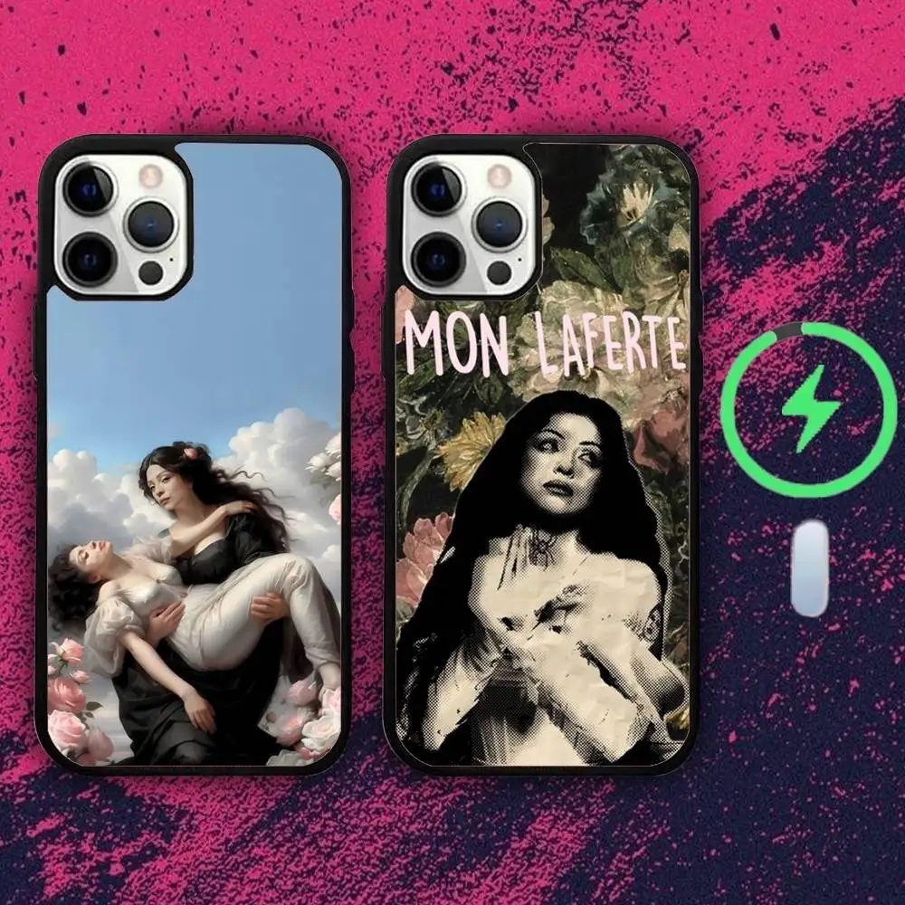 

Singer M-Mons L-Laferte Phone Case For iPhone 16e,16,15,14,13,12,11,Plus,Pro,Max,Mini Magsafe Magnetic Wireless Charging