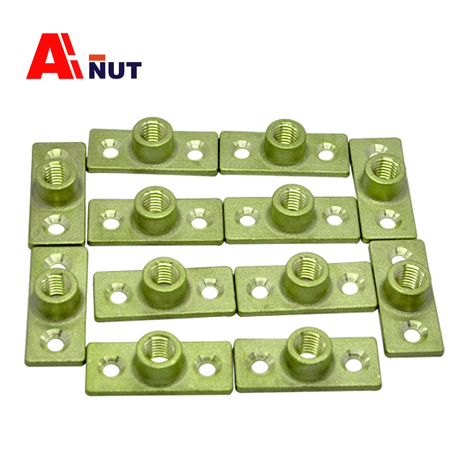 M10 Brass Base Clip Bracket Nut,Decorative Support Base , C045