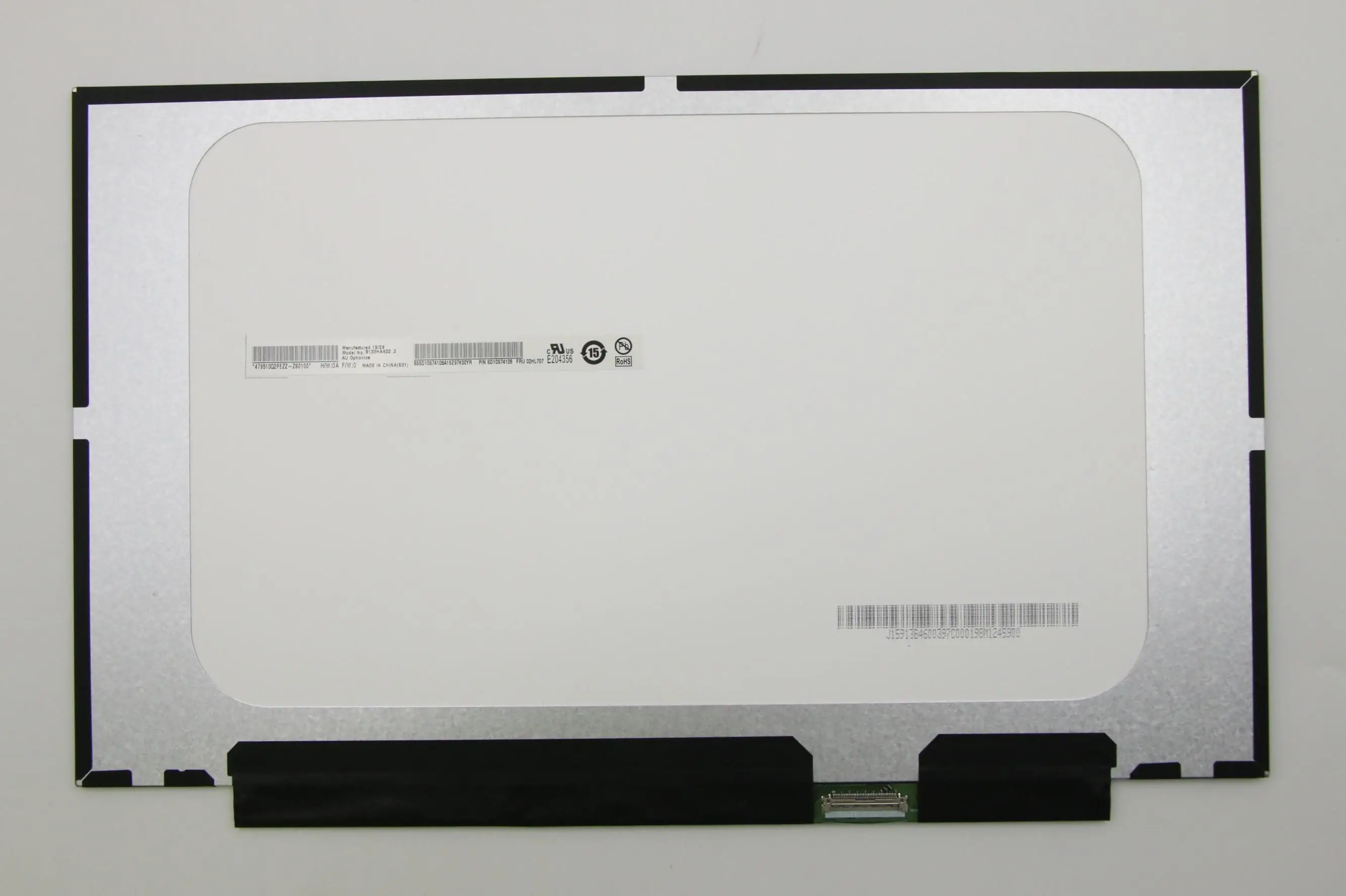 Imagem -02 - Original para Lenovo Thinkpad X395 X390 L13 X13 Tela Lcd Fhd Ips Toque B133hak02.2 02hl707 02hl706 02hl714 5d10w87108 Novo