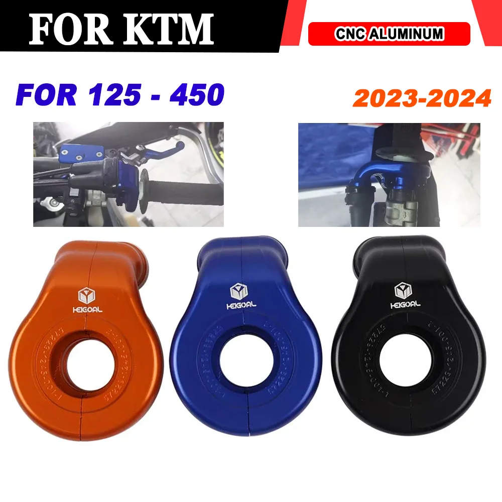 

For KTM 125 - 450 XC SX XCF SXF 2023 2024 150 - 500 EXC EXCF XCW XCFW 2024 Motorcycle Accessories Control Throttle Casing Base