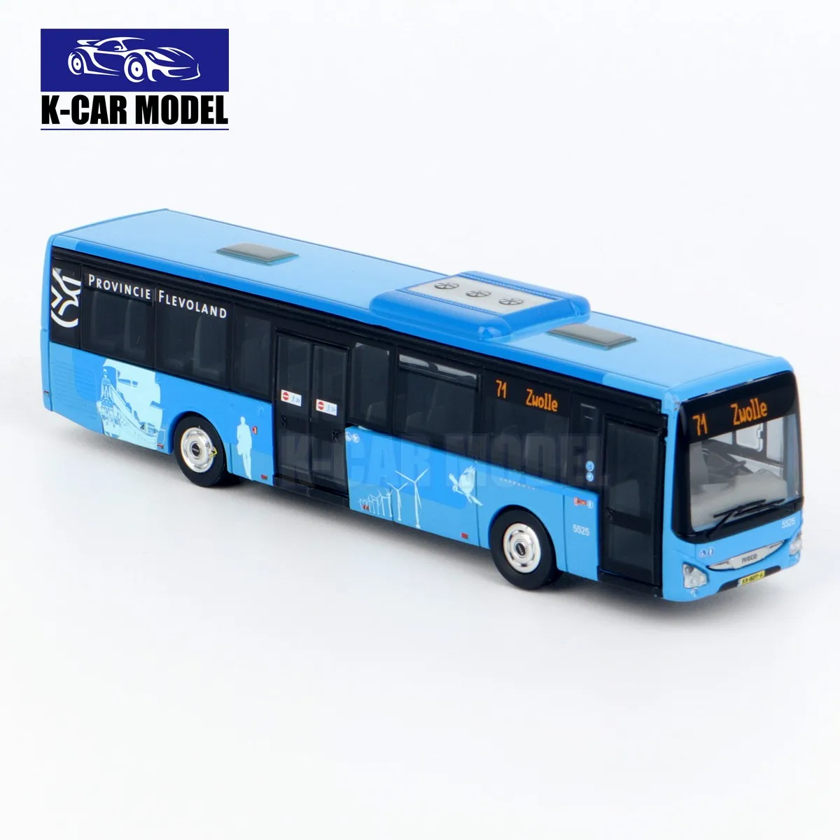 NOREV-Holland City Bus plástico simulação carro modelo brinquedo, 1/87