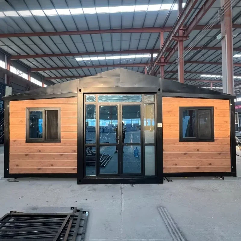 Draagbare geprefabriceerde luxe modulaire huizen 20ft 40ft uitbreidbare container Goedkope 1 2 3 4 slaapkamers kleine huizen