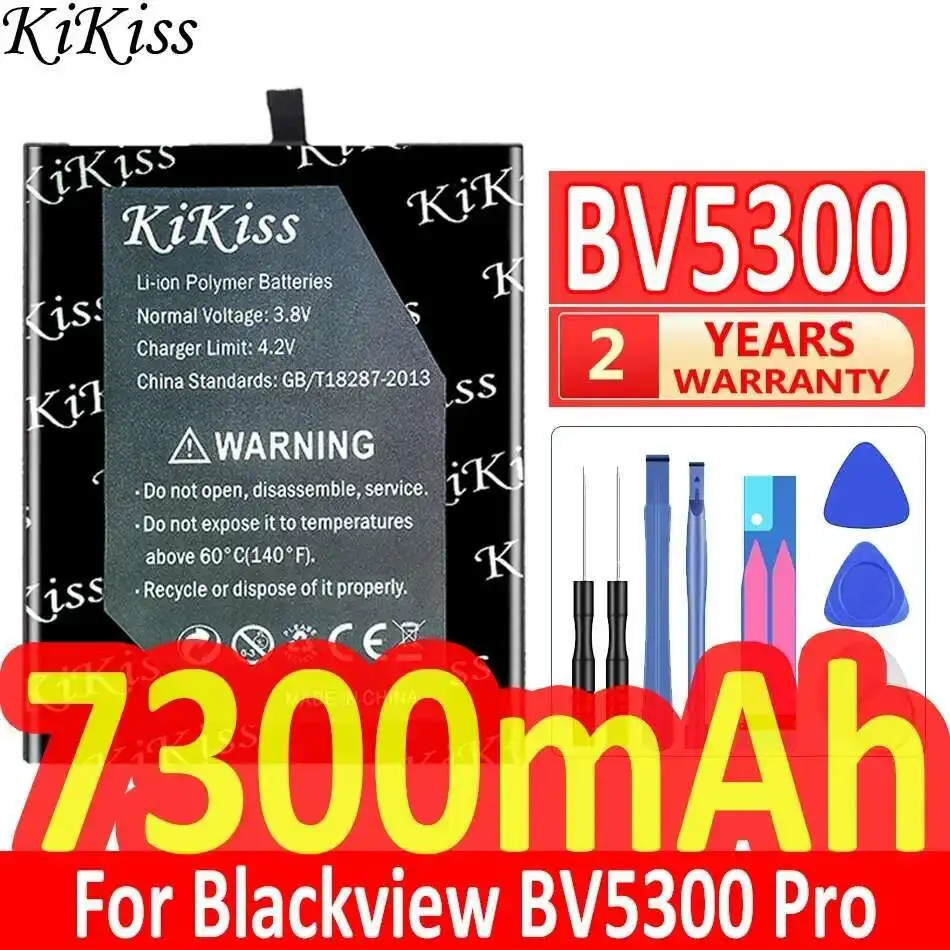 

BV5300 Li765974HT Аккумулятор мобильного телефона для Blackview BV5300 Pro BV5300Pro 7300 мАч долговечный