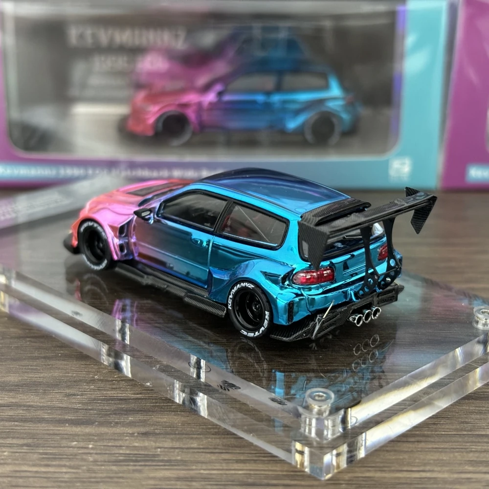 DCM 1:64 Kevmannz 1996 EG6 Fließheck Wide Body Druckguss-Modellauto