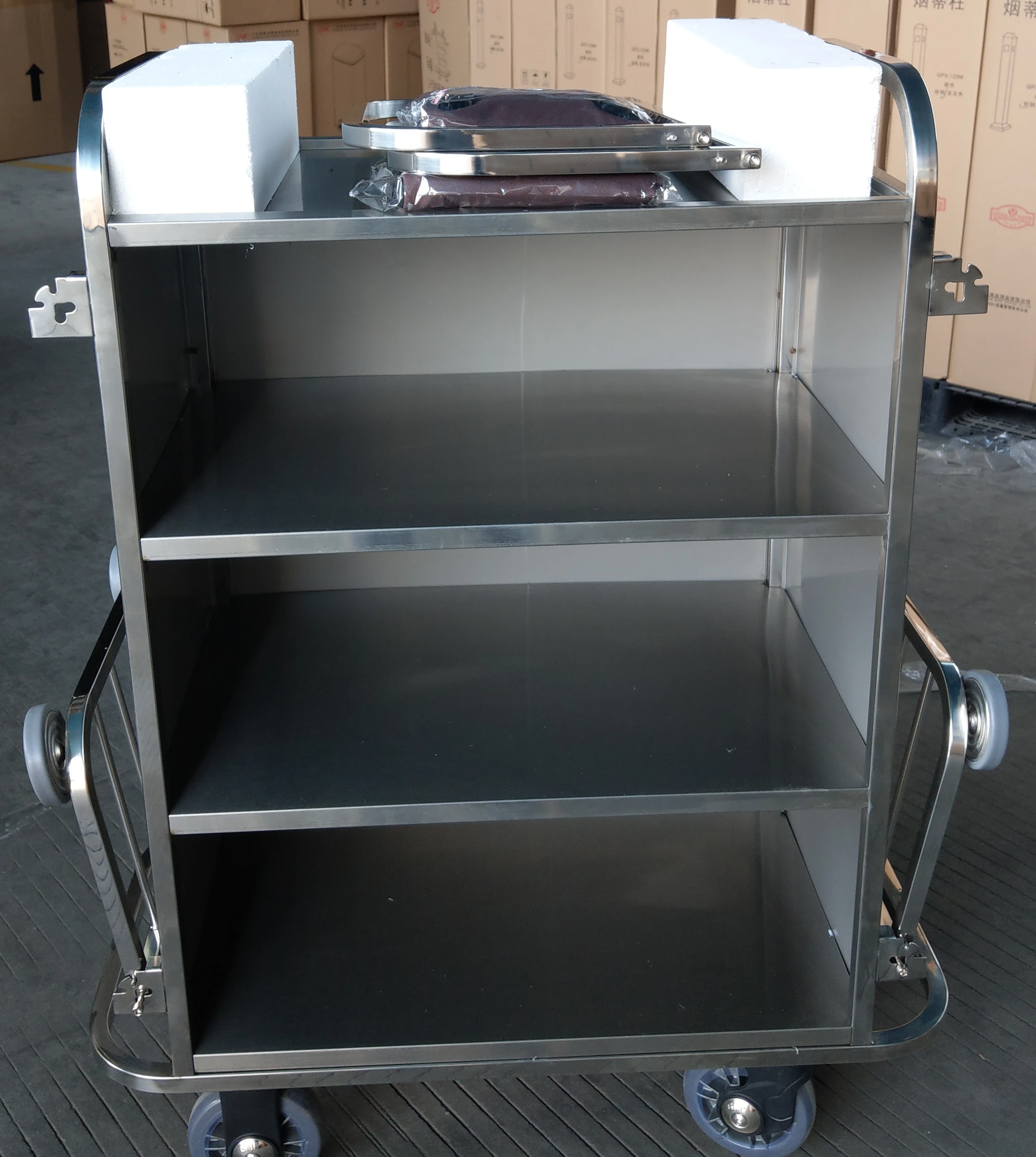 Carro multiusos del carro de la sirvienta del hotel GNF