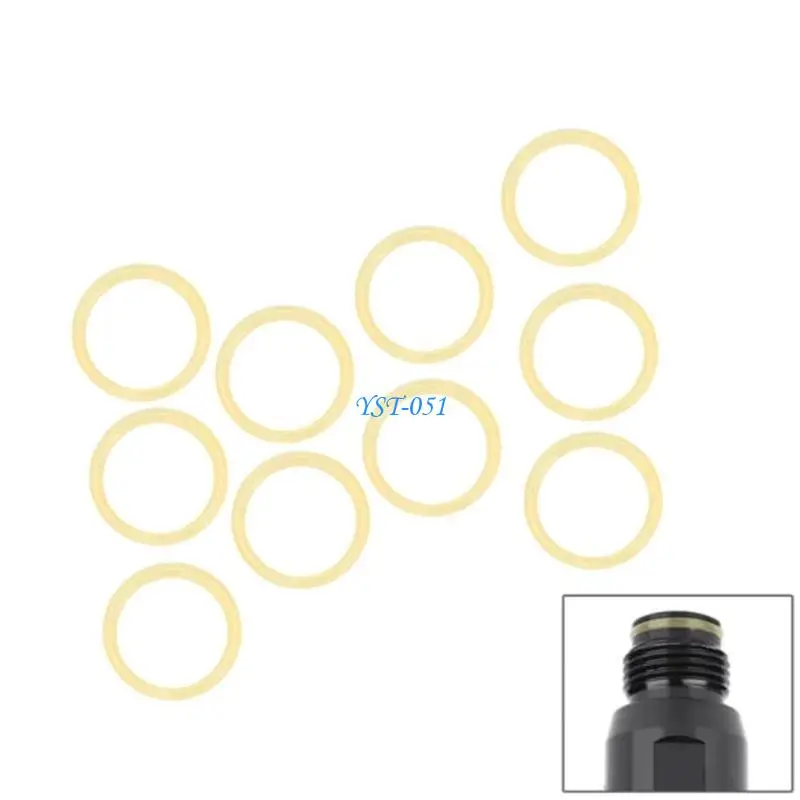 

E15A 10Pcs Rubber O Rings Kits O Rings Assortment Resist Oil and Heat O Rings Plumbing Washer Rubber Sealing Gasket Washer