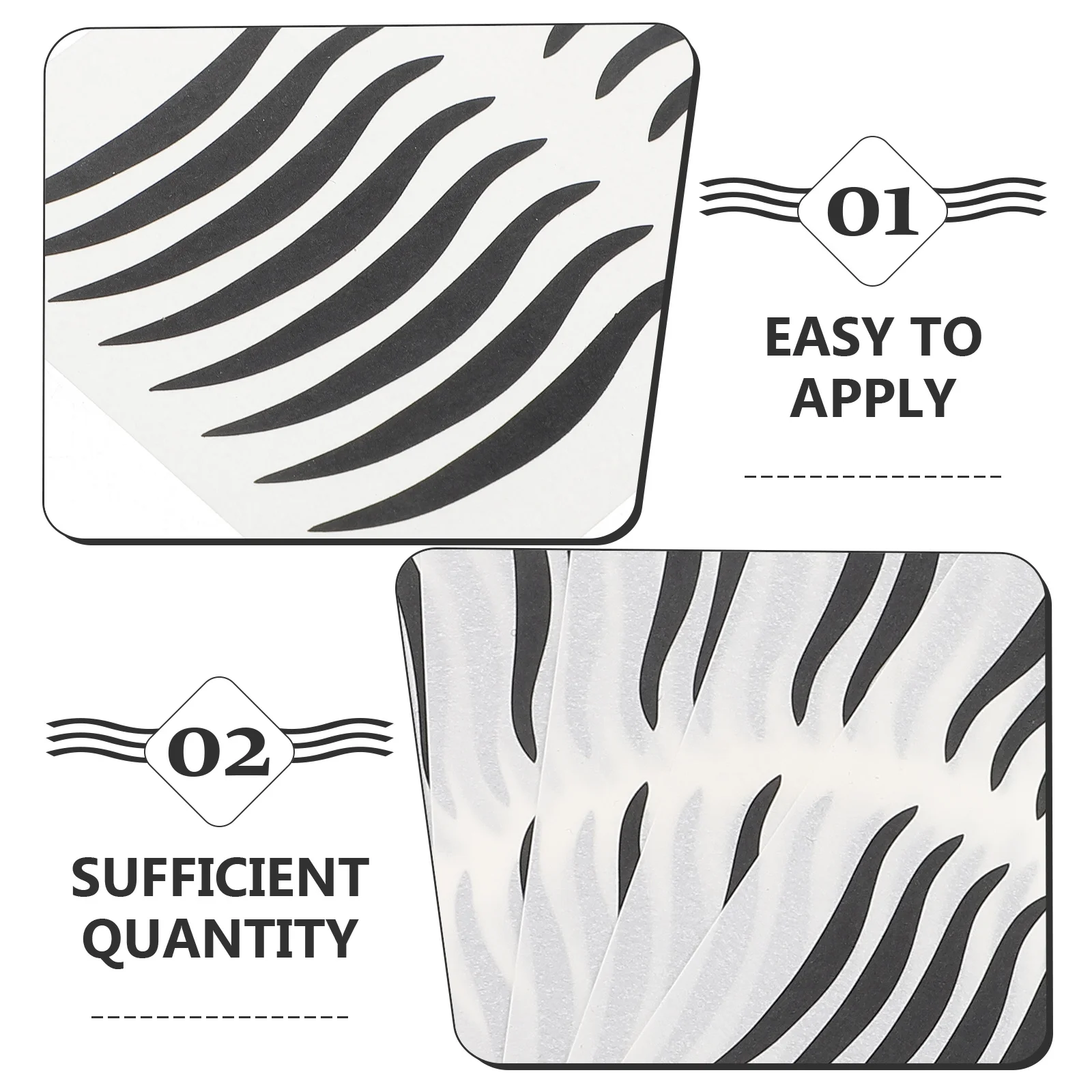 80 paar zwarte plastic eyeliner sticker tijdelijke oogmake-up oogschaduw sticker waterdichte eyeliner voor feestpodium