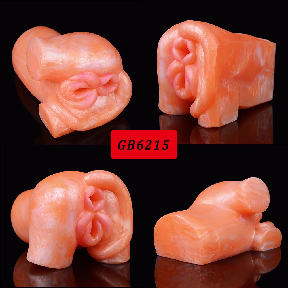 GEEBA 6215 Fantazyjny Zwierzęcy Kot Silikonowy Masturbator Męski Pocket Pussy Stroker Dla Mężczyzn 18+ Realistyczna Wagina Onahole Zabawki Erotyczne