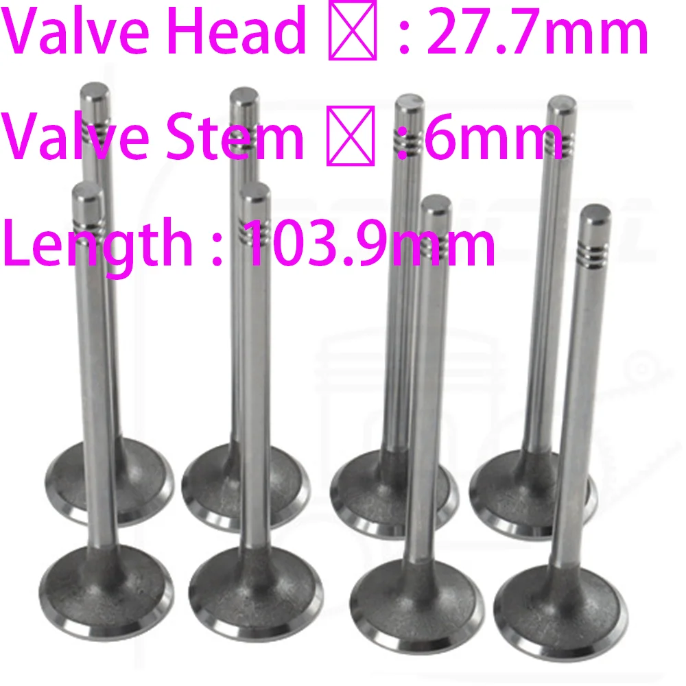 Engine Inlet&Exhaust Valves For RENAULT MASTER VAUXHALL MOVANO OPEL MOVANO NISSAN NV400 2.3L 2.3 L T L4 Diesel 2010-2021 M9T