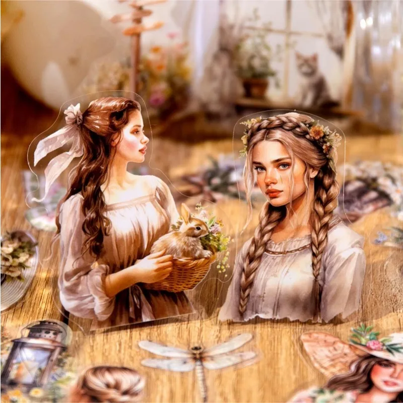 

40 листов, материал, декоративная упаковка, наклейка для домашних животных, персонаж, ручная основа для аккаунта, упаковка, принадлежности для дневника, альбом для вырезок 155*100 мм