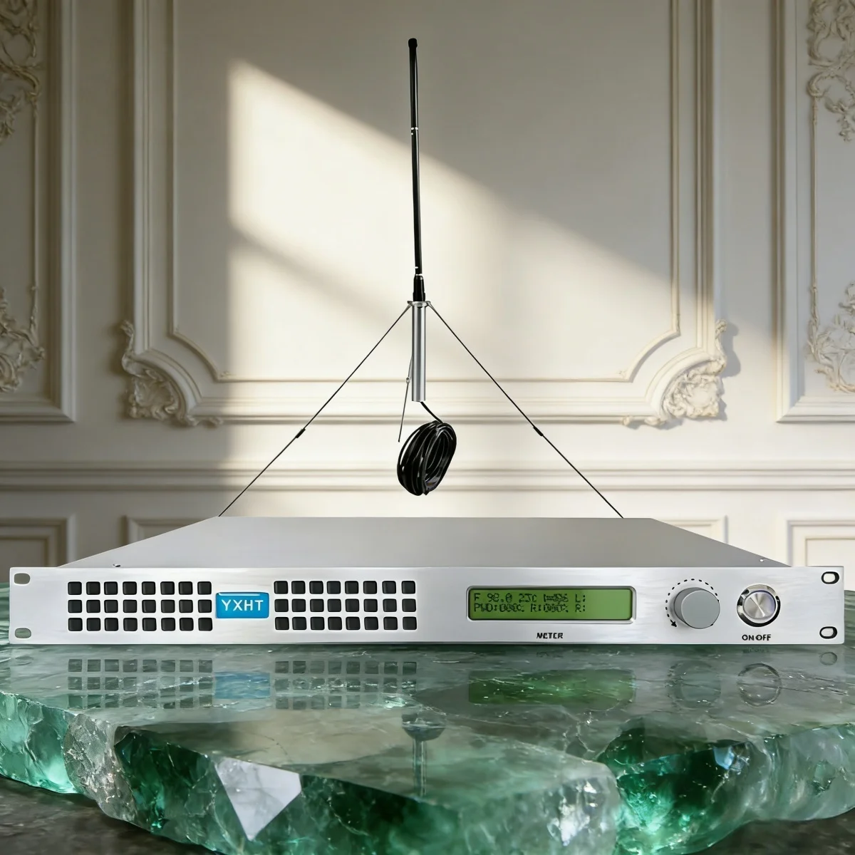 

Community YXHT-1, 25W FM Transmitter, Station Public Address, PLL Control, No Drift, Easy Install