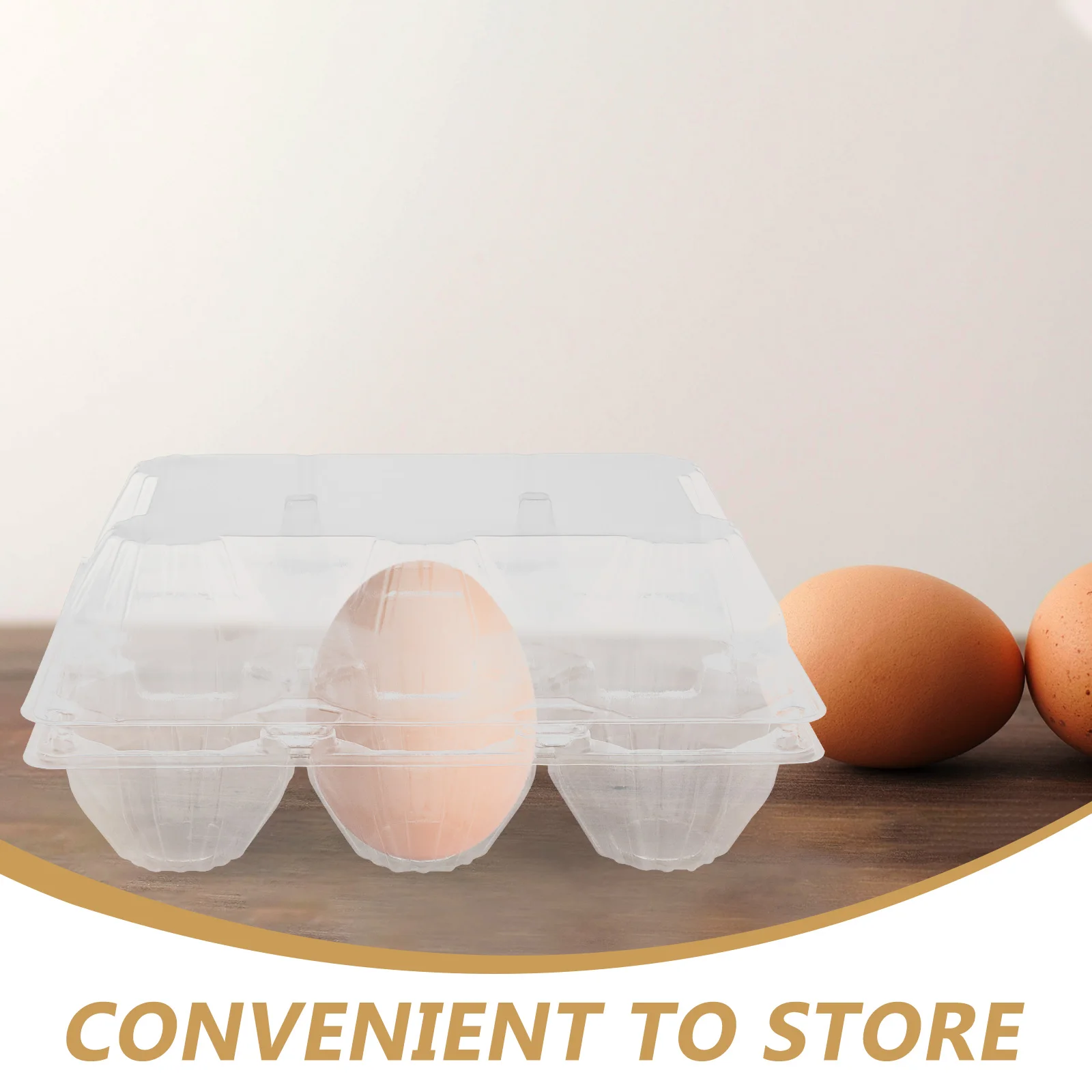 

6 Pcs Egg Tray Container for Packing Carton Bulk Packaging Cartons Dispenser Holder Blank Eggs