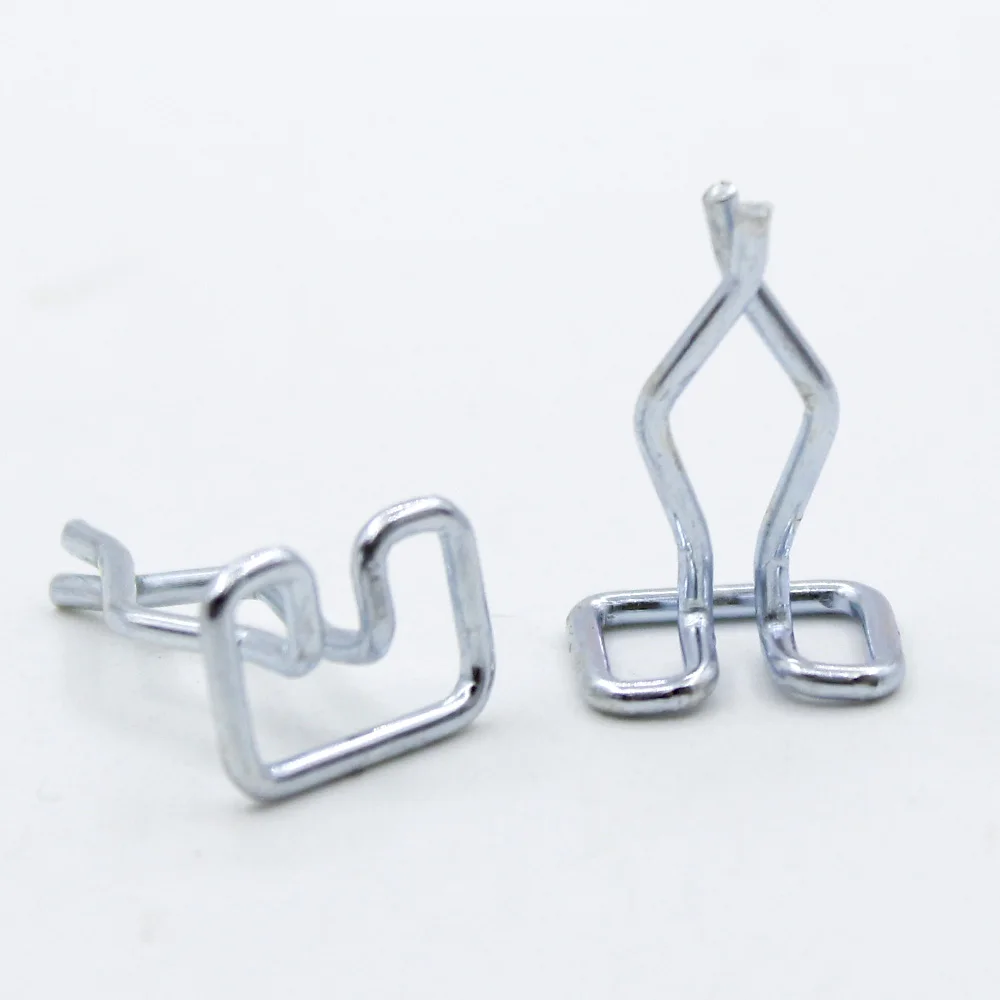 10/50Pcs Interior Trim U-Shaped Metal Iron Clip for Car Interior Panel Fastener