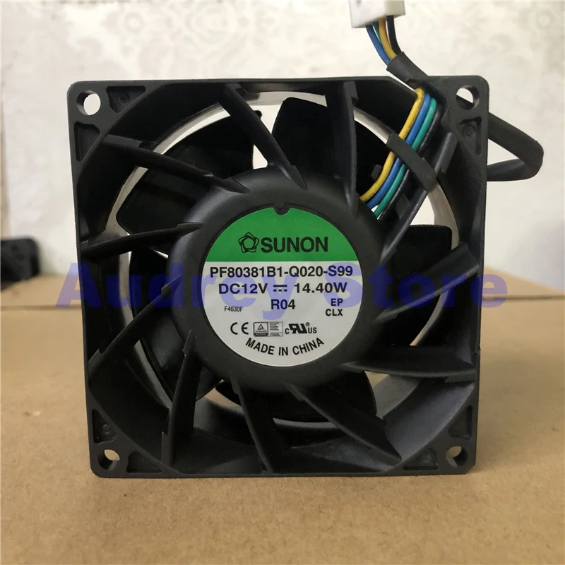 SUNON PF80381B1-Q020-S99 DC12V 14.40W 8038 Original cooling fan air blower