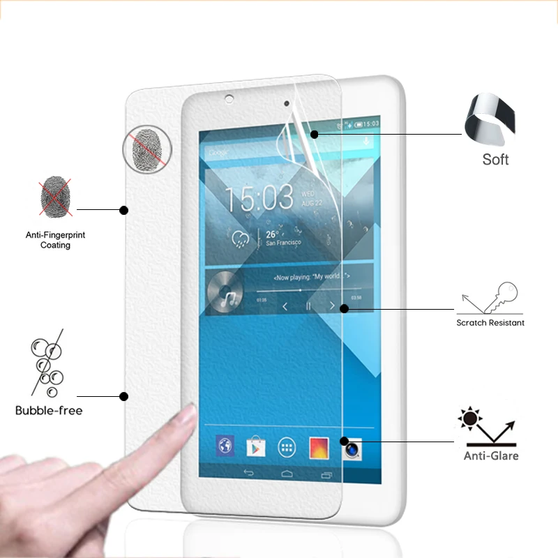 Premium Anti-Glare Screen Protector Matte Film For Alcatel One Touch POP 7 P310X 7.0