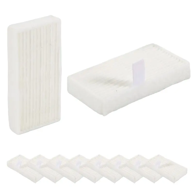 AT29-10PCS Washable Hepa Filter Parts Accessories For Midea VCR04W Robot Vacuum Cleaner Accessories Filters