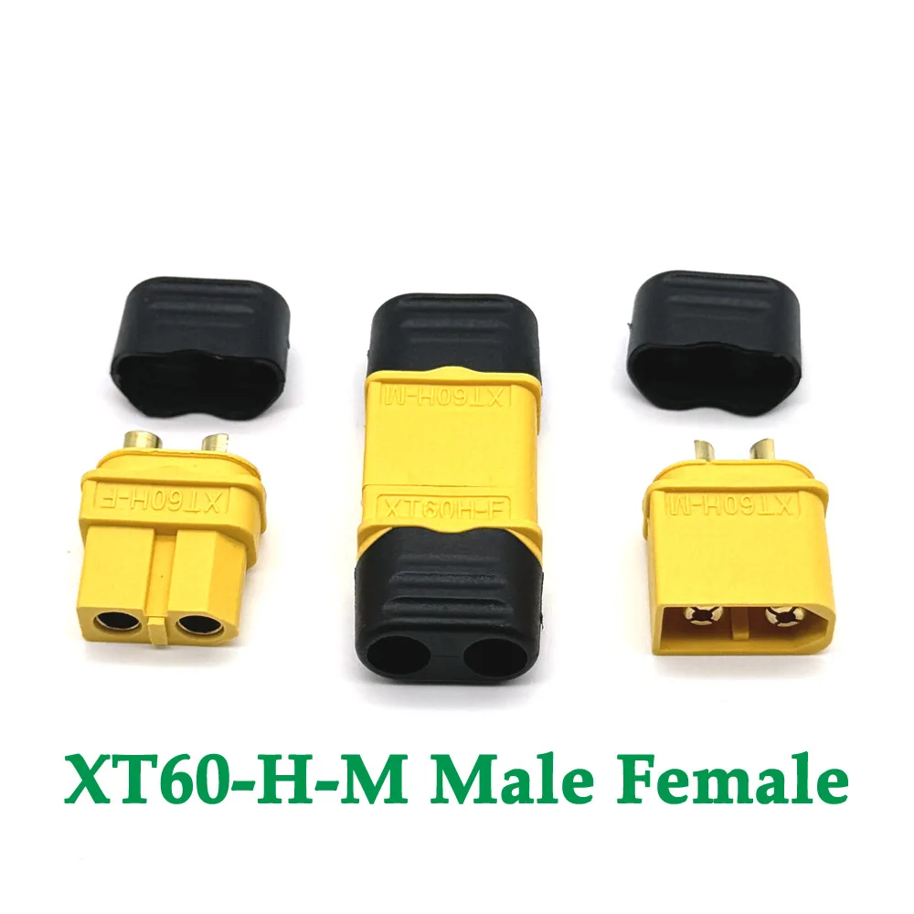 

XT60 XT90 XT60-H-M Battery Connector Set Male Female Gold Plated Banana Plug For RC Model Battery