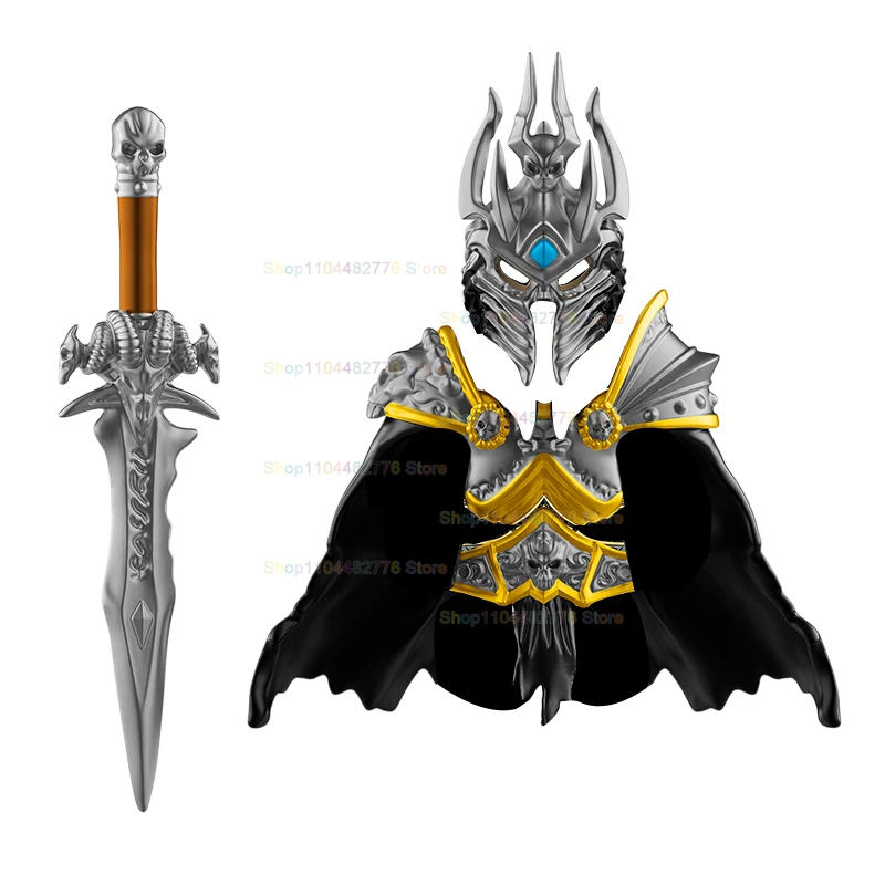 Figurines d'action naines DT020 DT021, blocs de construction de soldats de mosquée médiévale, accessoires de décoration créative pour enfants, jouets cadeaux