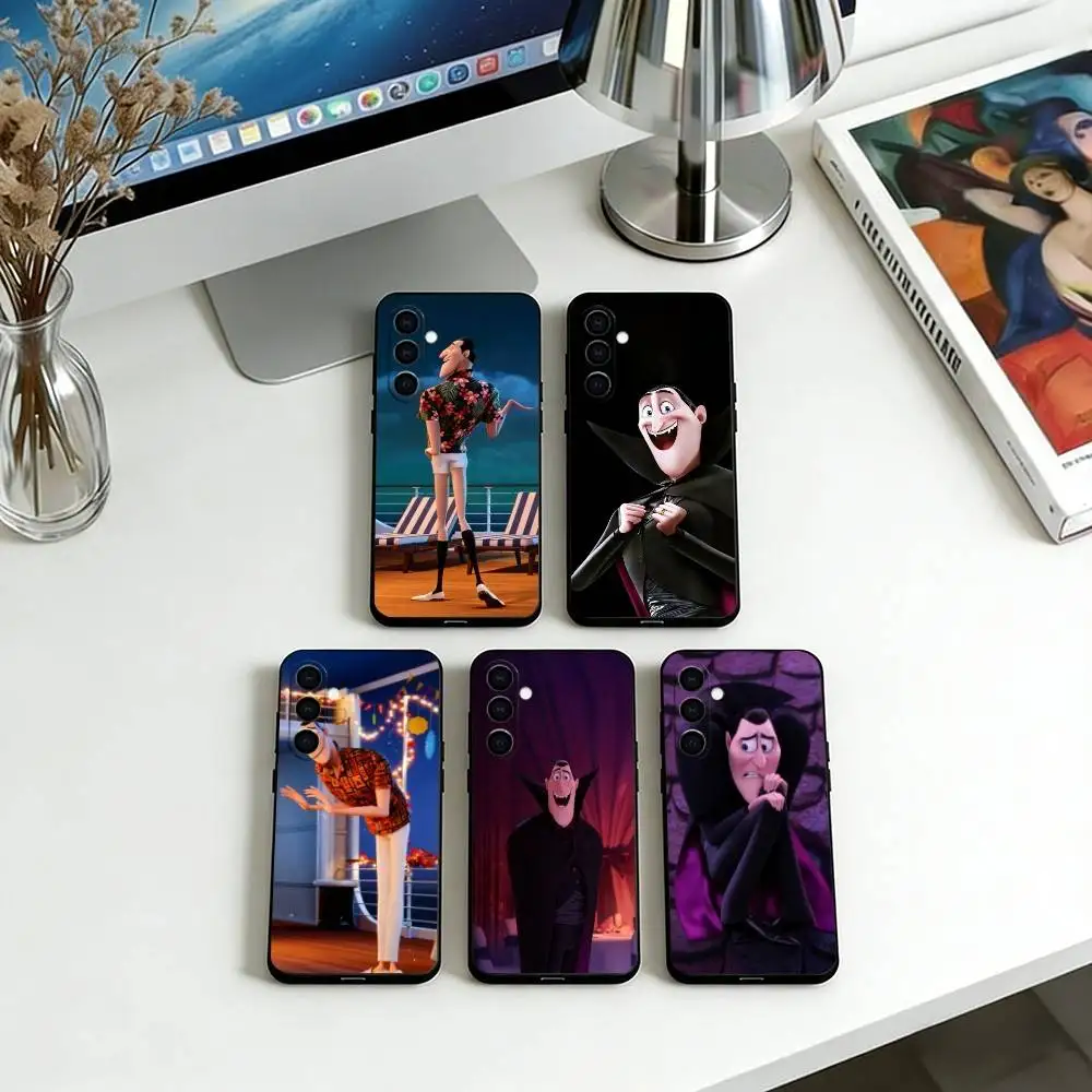

Dracula from Hotel Transylvania Phone Case For Samsung Galaxy A73,A72,A71,A70,A53,A52,A51,Soft Black Cover