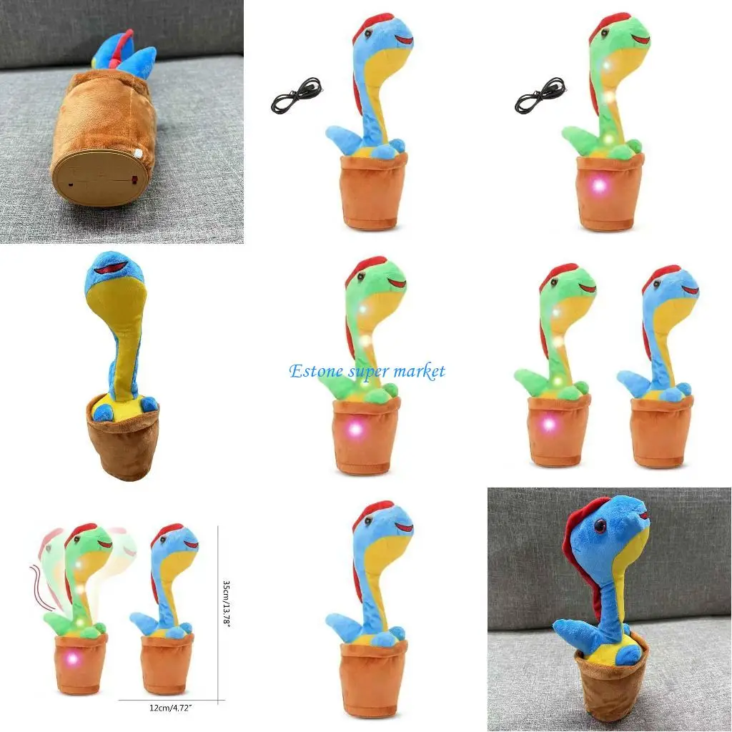 

090B 13.78x4.72" ifelike Knitting Xmas PP Cotton Decoration Toy Soft Decor