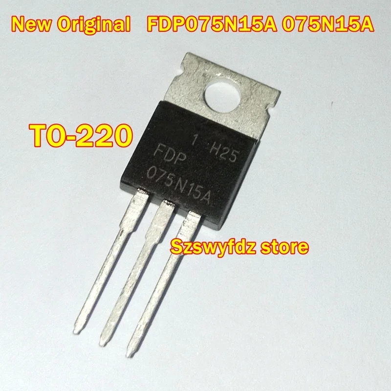 

от 5 шт. до 100 шт. новый оригинальный FDP075N15A 075N15A TO-220 N-канальный силовой МОП-транзистор 60 В, 80 А