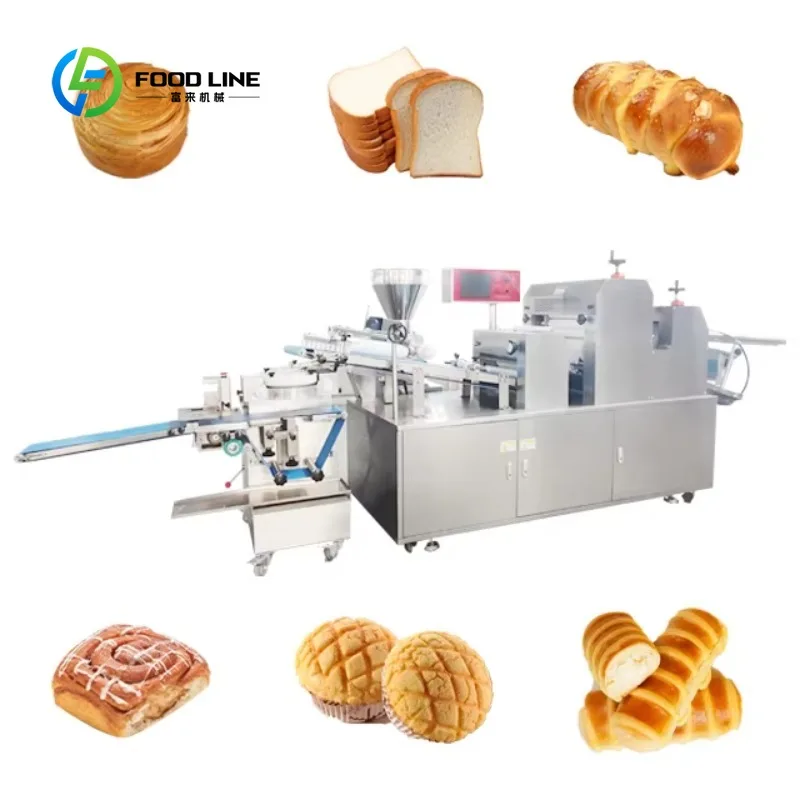 Customized Industrial High-Speed Automatic Bread Making Machine, Ideal for Hotels, Bakeries & Food Processing