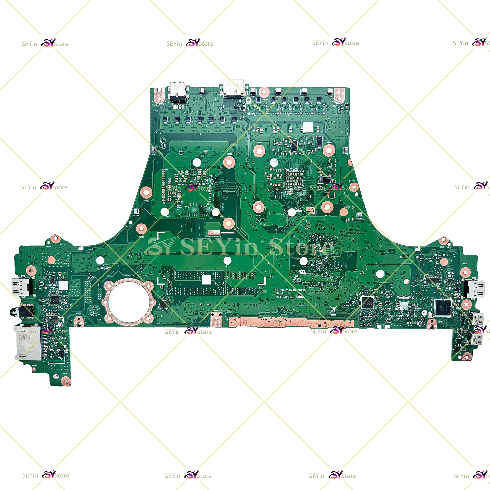 H7604J Mainboard For ASUS H7604JV H7604JI J7604JV J7604JI W7604J3D J7604J3D Laptop Motherboard i9-13th RTX4060 RTX4070 RTX-A3000