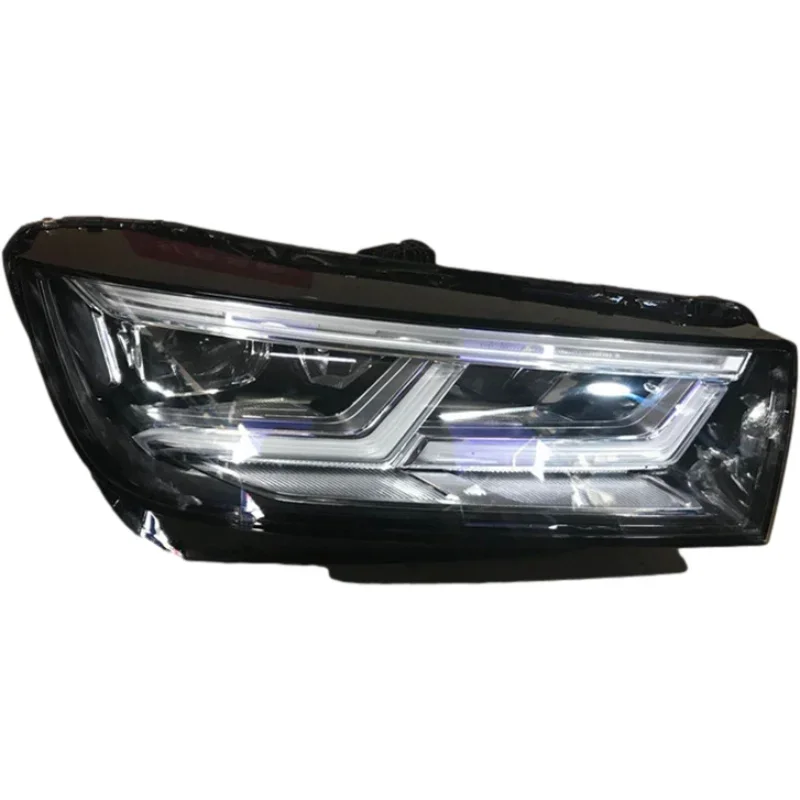 For Upgrade to Q5 L full LED matrix Lens headlamp  a touch of blue front lamp for audi Q5 head lamp head light 2008-2018