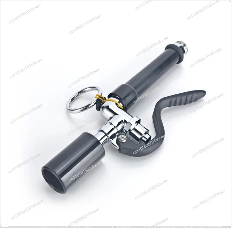 

Hotel Kitchen Dishwasher Pre-rinse High Pressure Handheld Dish Counter Shower Head Floor Washing Faucet Nozzle