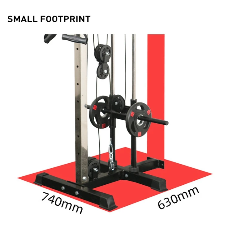 متعددة الوظائف أجهزة لياقة بدنية منزلية عالية السحب أسفل جدار الطيور الشاملة المدرب الكتف كليب الصدر ثلاثية الرؤوس التدريبات المنزلية