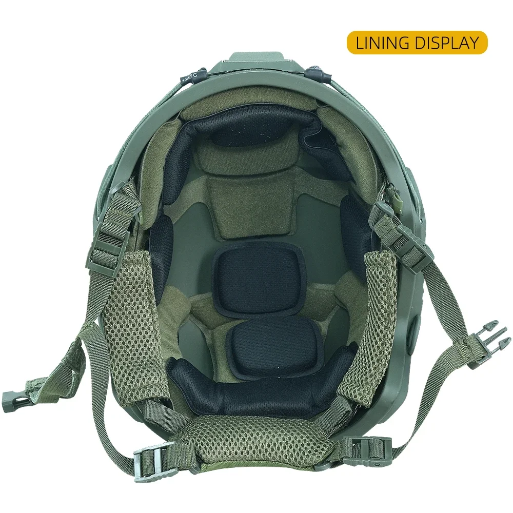 Casque tactique rapide système de suspension Wendy 1.5kg fibre de verre activité en plein air formation sécurité anti-émeute et casque de protection rapide