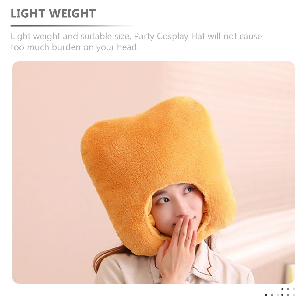 

Prop Food Cartoon Prop Creative Decor Costume Hat Hat for Cosplay Party