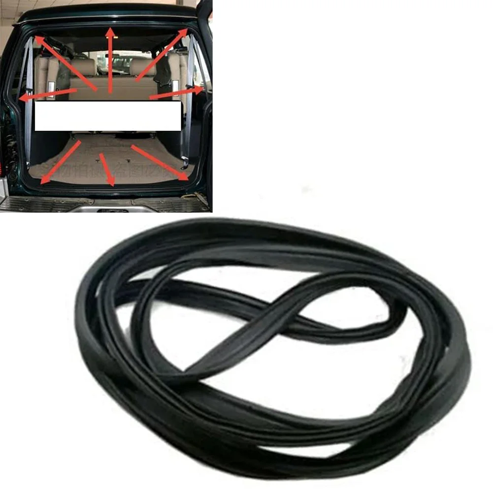 Automobile Rear Hatch Gasket Tail Door Seal Strip Non-deforming Flexible Rubber Construction For Tailgate Repair