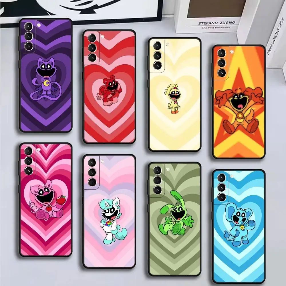 

C-Catnap and D-Dogday Cute2 Phone Case For Samsung GalaxyA13,21s,22,31,32,52,53,71,72,73,Soft Black Shell