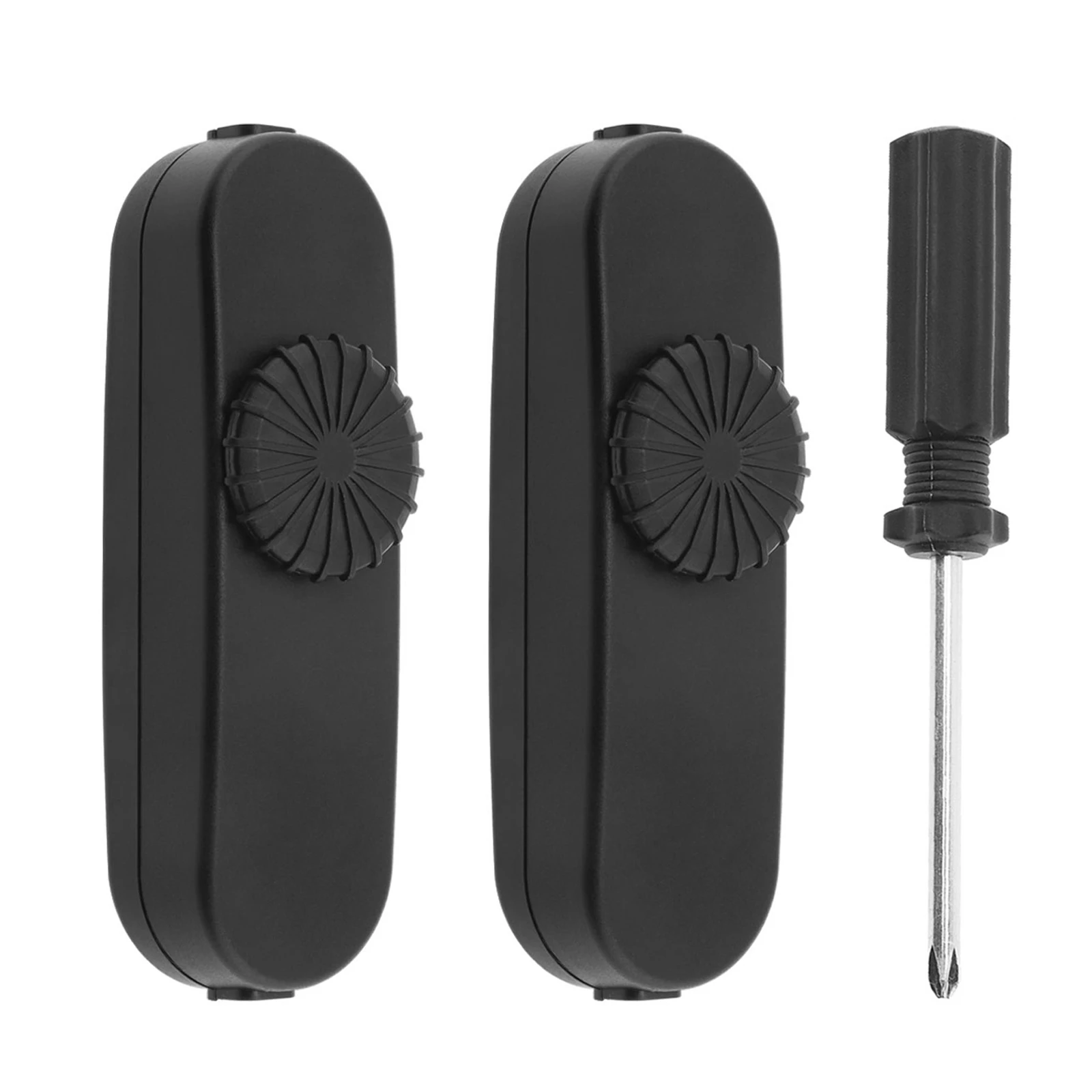 2pcs 220V Inline Rotary Dimmer Switch Cord Switch Replacement for Table Lamp / Floor Lamp / Pendant Light, Dimmer Switches