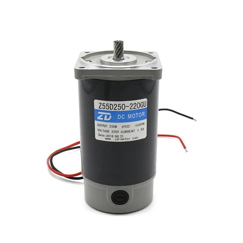 12V/24V/48V Micro Gear DC Reducer 25W-300W Can Be Equipped with A Gearbox with Optional Speed Ratio