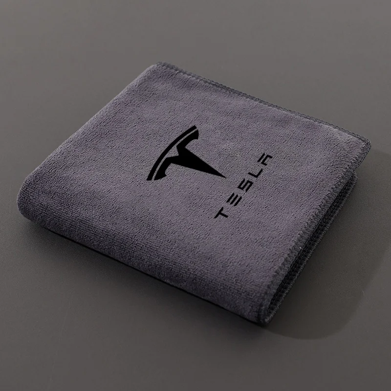 جديد ستوكات منشفة غسيل السيارات تنظيف تجفيف القماش ل تسلا نموذج Y العرعر نموذج 3 نموذج S نموذج X SpaceX اكسسوارات السيارات #6