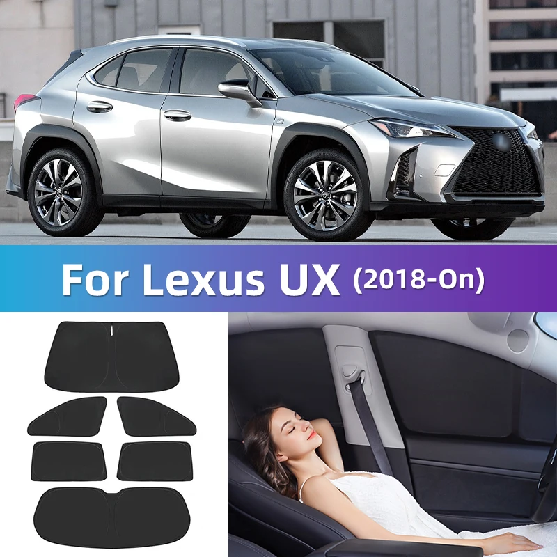 

For Lexus UX 2019-2022 2023 2024 Custom Full Cover Car Window Sunshade Privacy Blind Curtain Travel camping car to sleep inside
