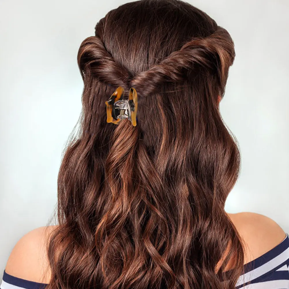 

8Pcs Hair Claw Clips Cute Cat Design Claw Clip for Women Small Hair Clip Safe Material Fade Resistant Perfect for Daily Party