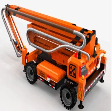 روبوت إطفاء الحريق بالرش الجوي