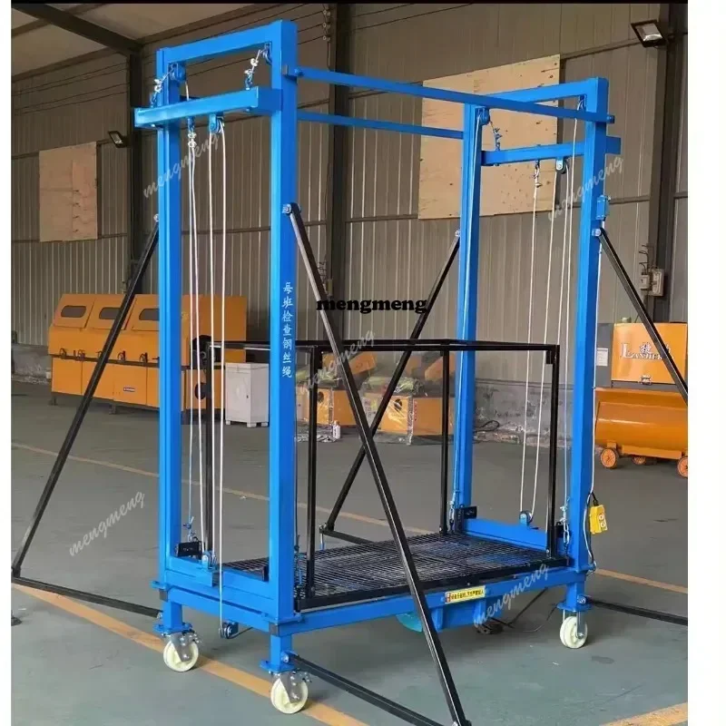 

Новинка! Электрическая подъемная платформа (вышка) с грузоподъемностью 500, 800, 1000 кг. Недорогая стальная металлическая рама. Управление с пульта. Мобильная гидравлическая подъемная платформа.