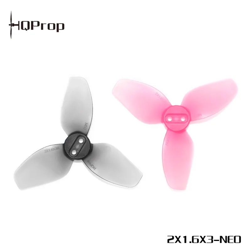 12pais HQProp 2X1.6X3 Propeller for RC Drone FPV DJI Neo 12CW+12CCW Poly Carbonate 1.5MM Shaft